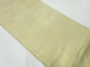 花模様織出し名古屋帯